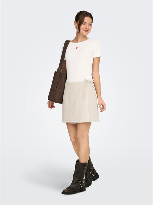  ONLY | 15342939/Cloud Dancer RED HEART